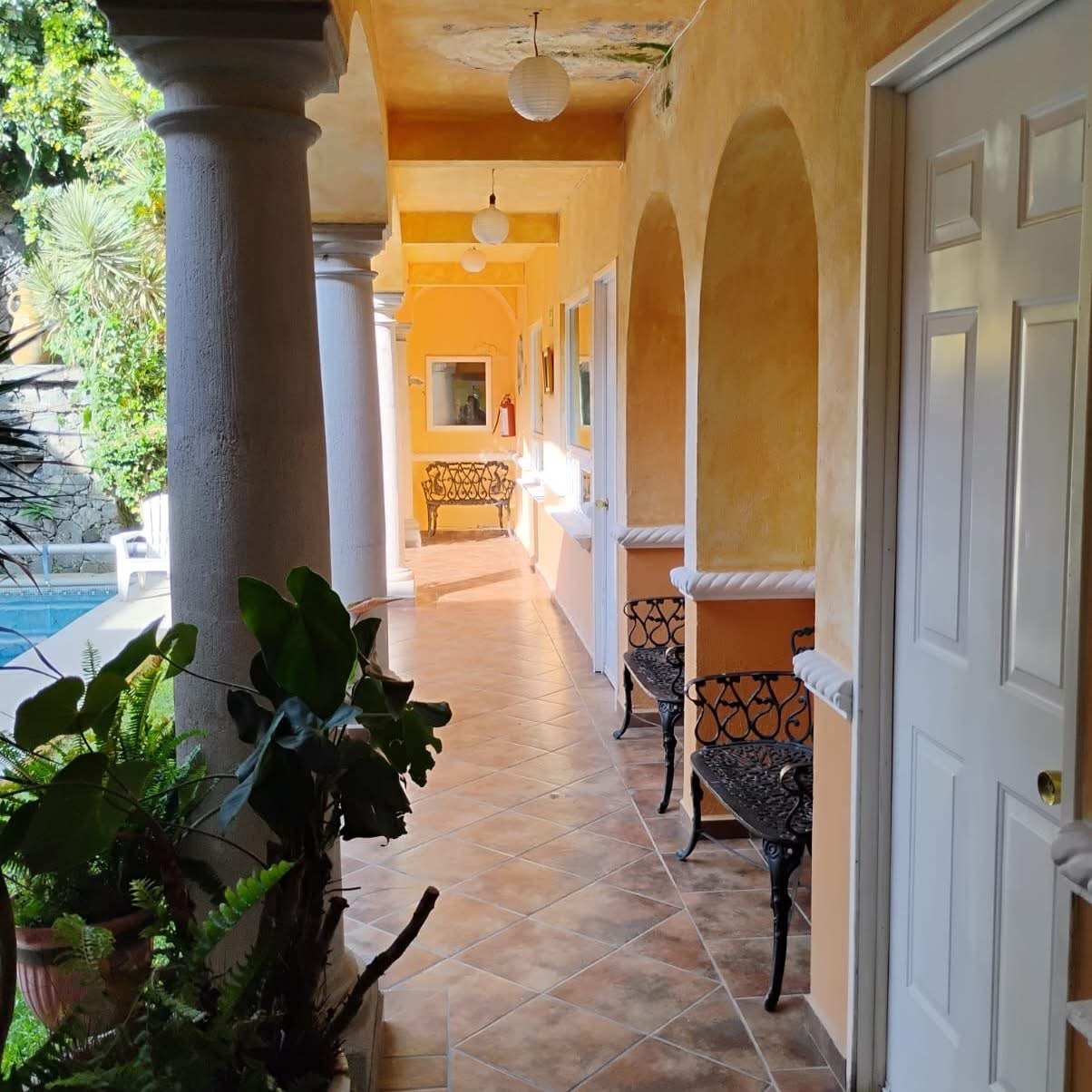 Pasillo del hotel